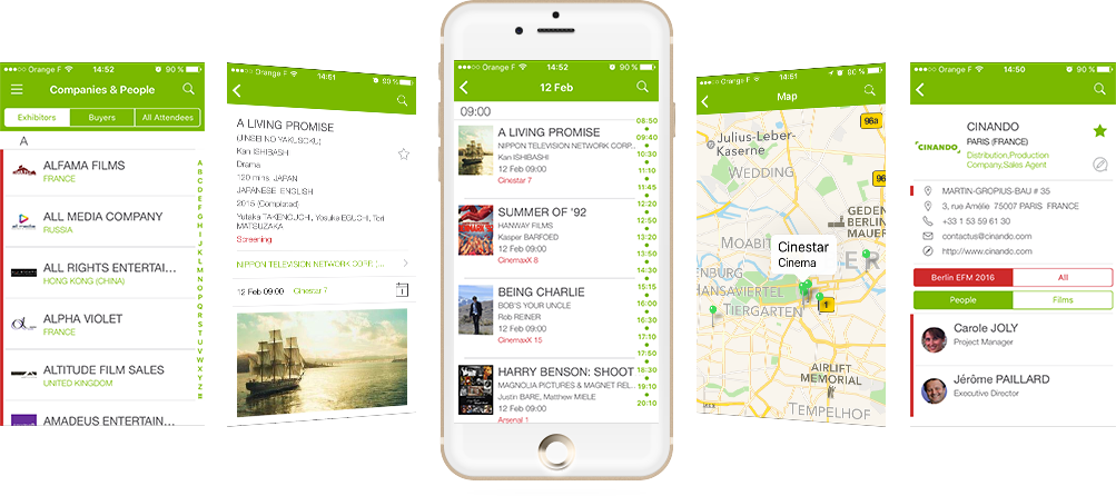 iPhone app presentation